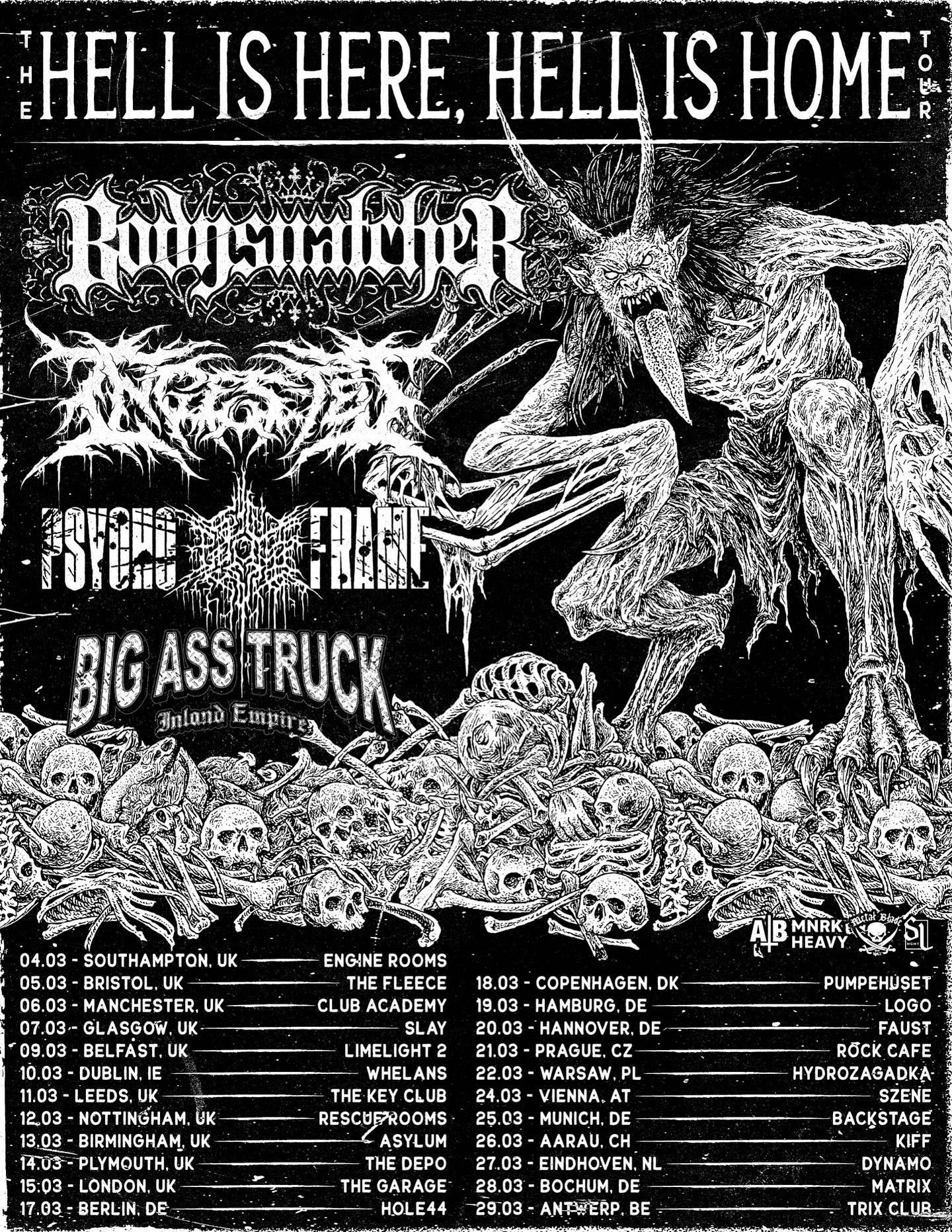 Ingested Tour Poster 2026